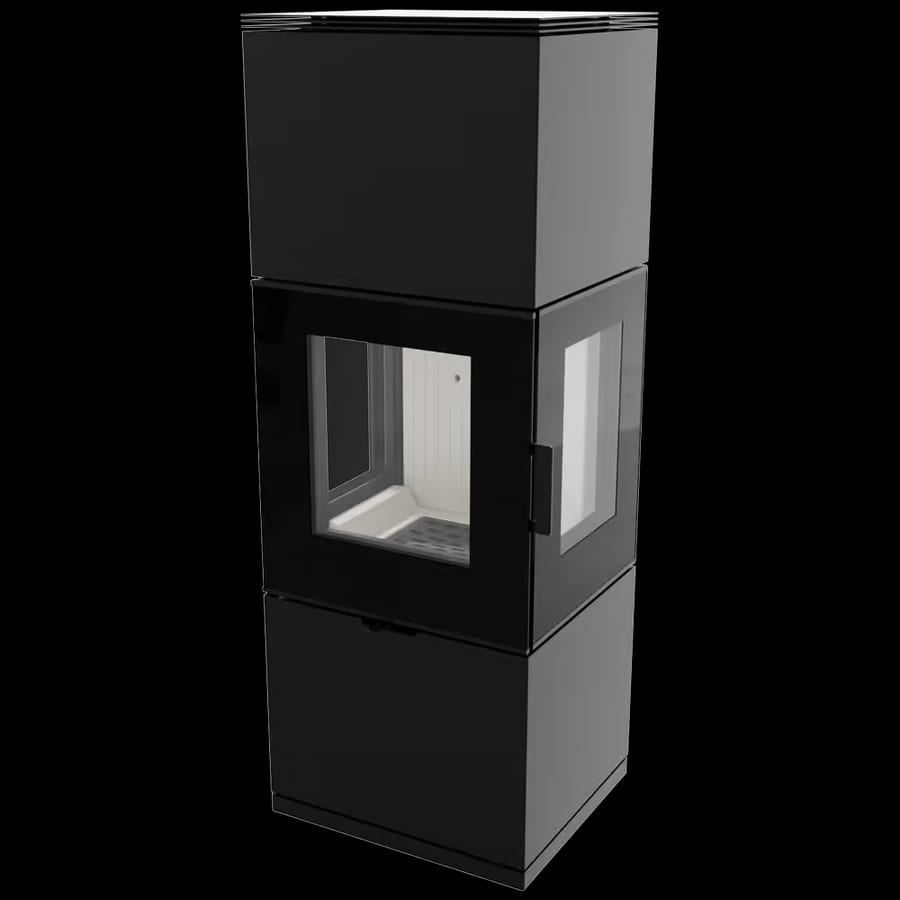 Kaminofen aus Stahl KRATKI INGA 8 kW Ø 150
