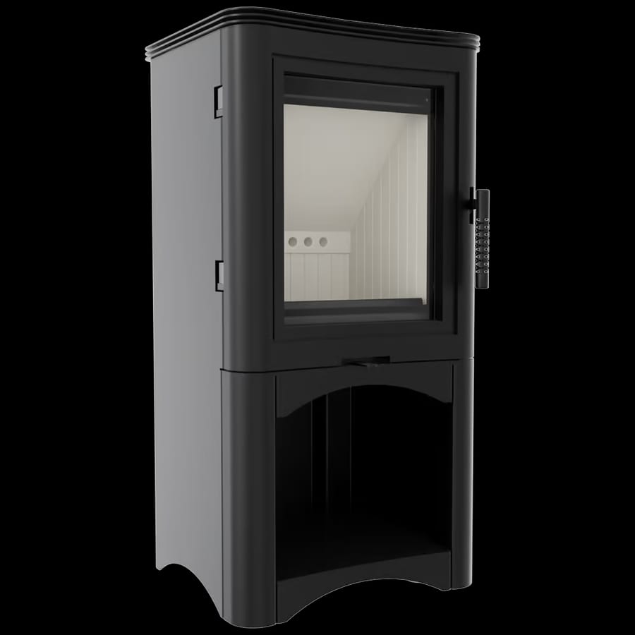 Kaminofen aus Stahl KRATKI K5 Ø 150 7 kW